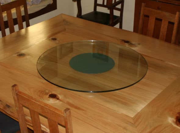 Glass Lazy Susan