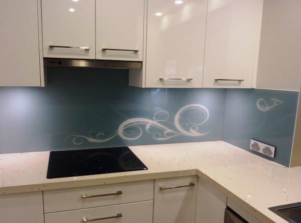 Printed Glass Splashback